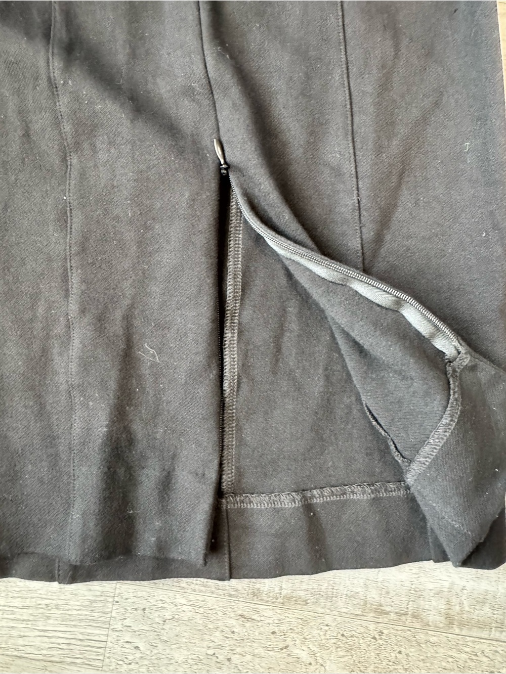 Cabi Black Elbow Sleeve Sheath Dress Size 0 Back Zip L11 - Picture 6 of 7